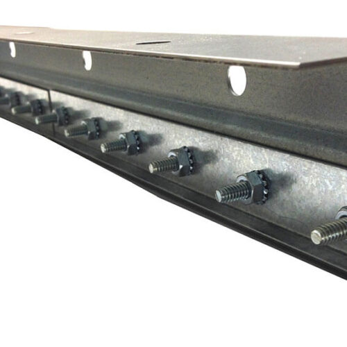 Bolt-On Galvanized Wall Mount Hardware - 3' Section